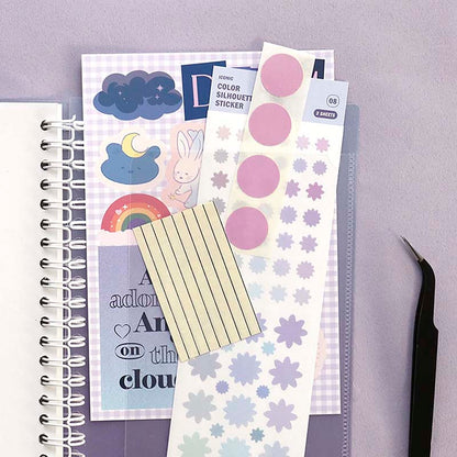 Álbum para Guardar Pegatinas Sticker Collecting Book Lavender