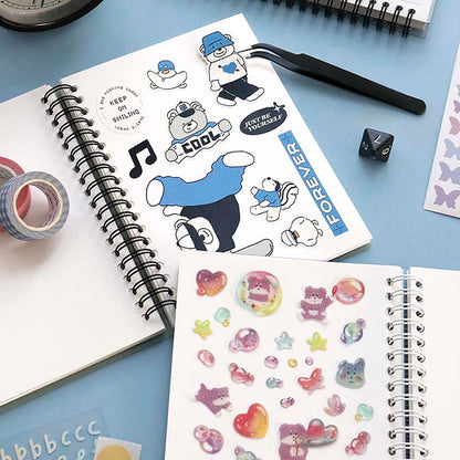 Álbum para Guardar Pegatinas Sticker Collecting Book Lavender