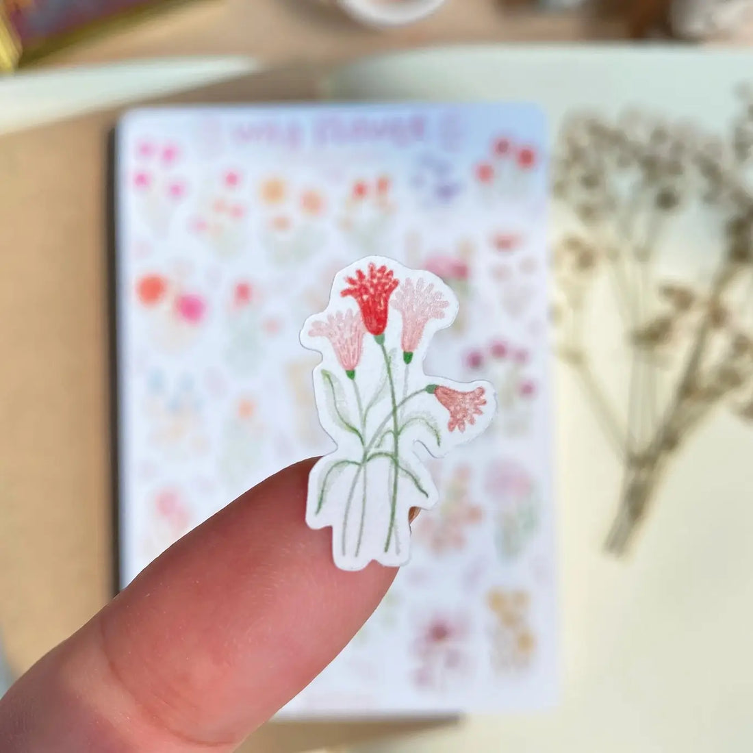 Stickers Wild Flower