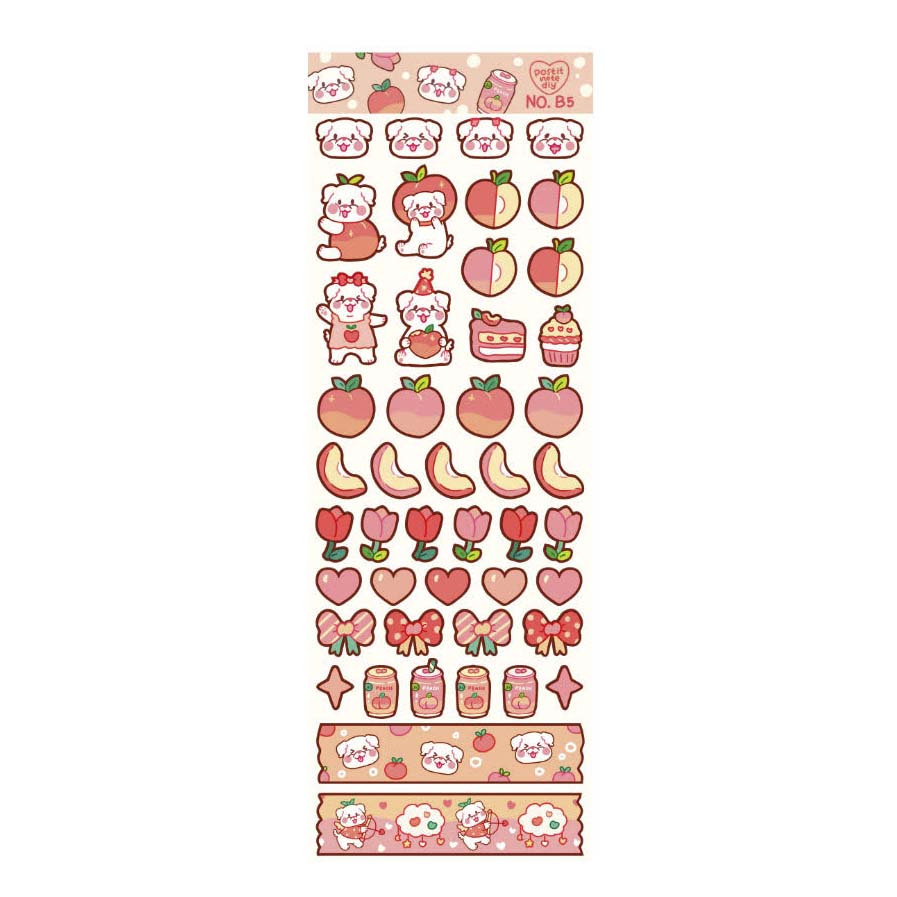 Stickers B05 Peach Maltese