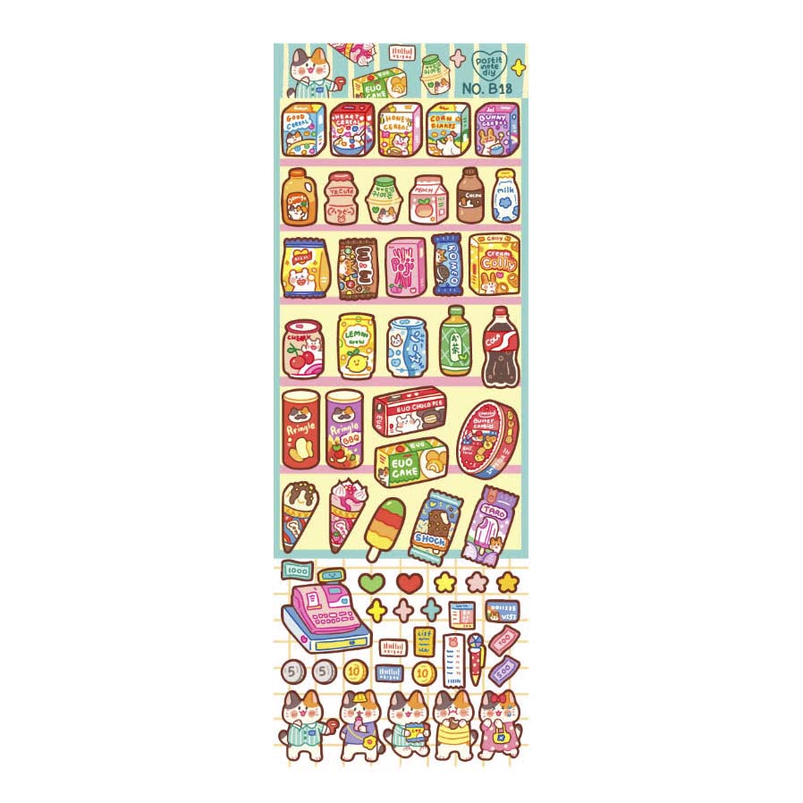 Stickers B18 Snacks