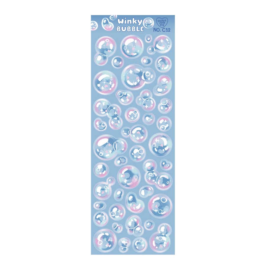 Stickers C12 Winky Bubble Navy