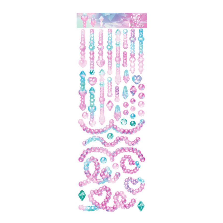 Stickers C38 Mint Beads