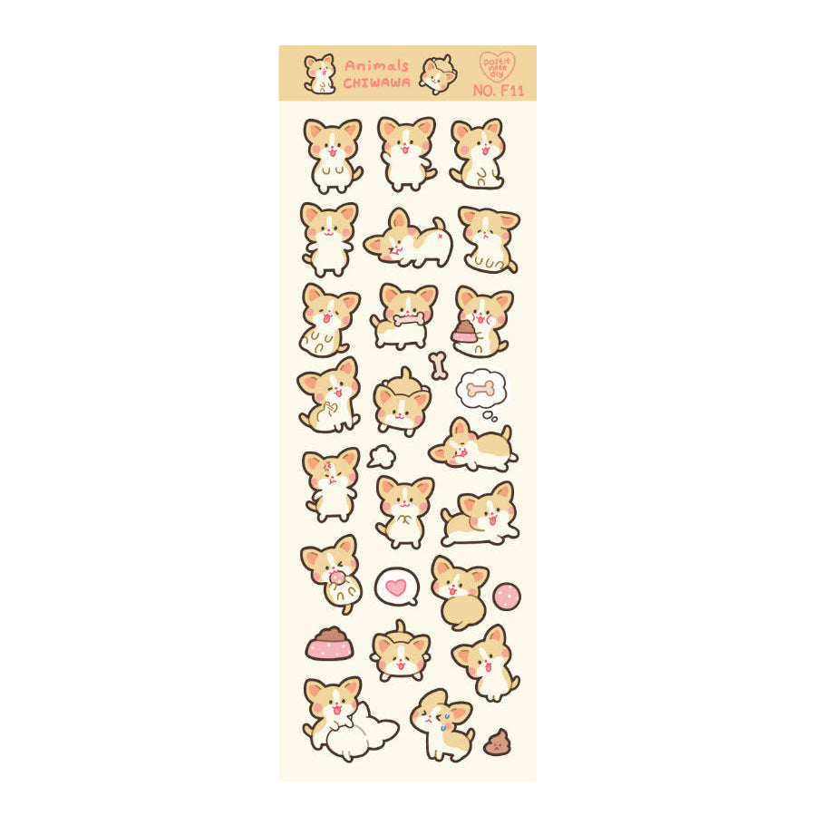 Stickers F11 Animals Chiwawa