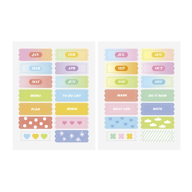 Stickers Color Law Tape