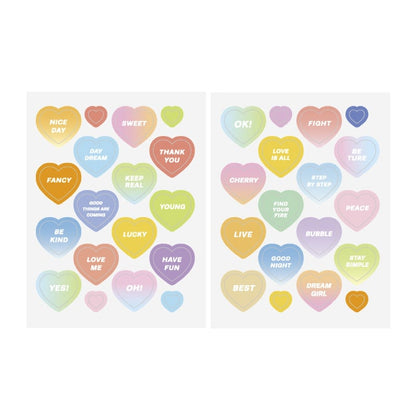 Stickers Color Law Heart