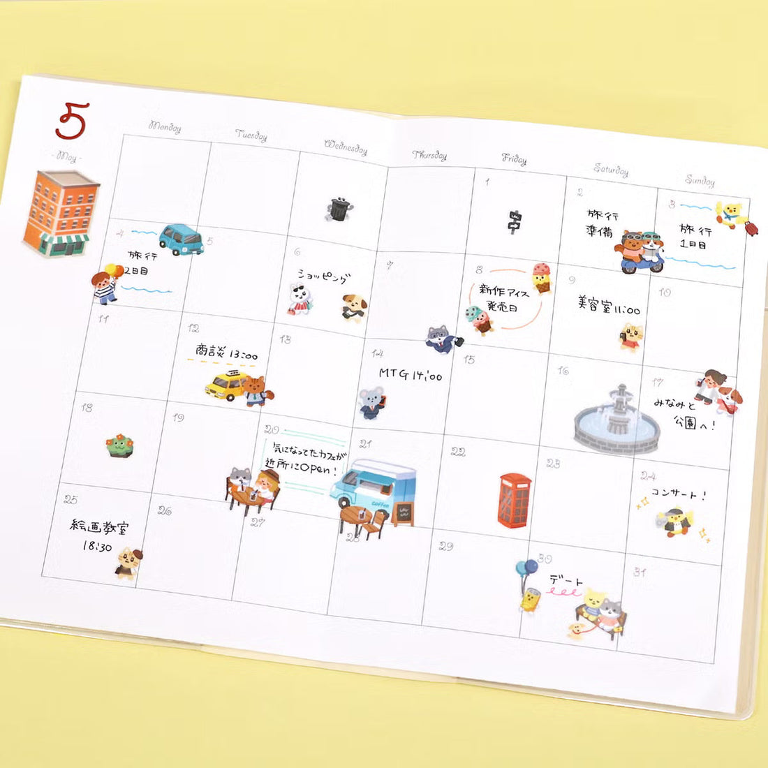 Stickers Story Life City