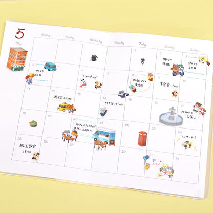 Stickers Story Life City