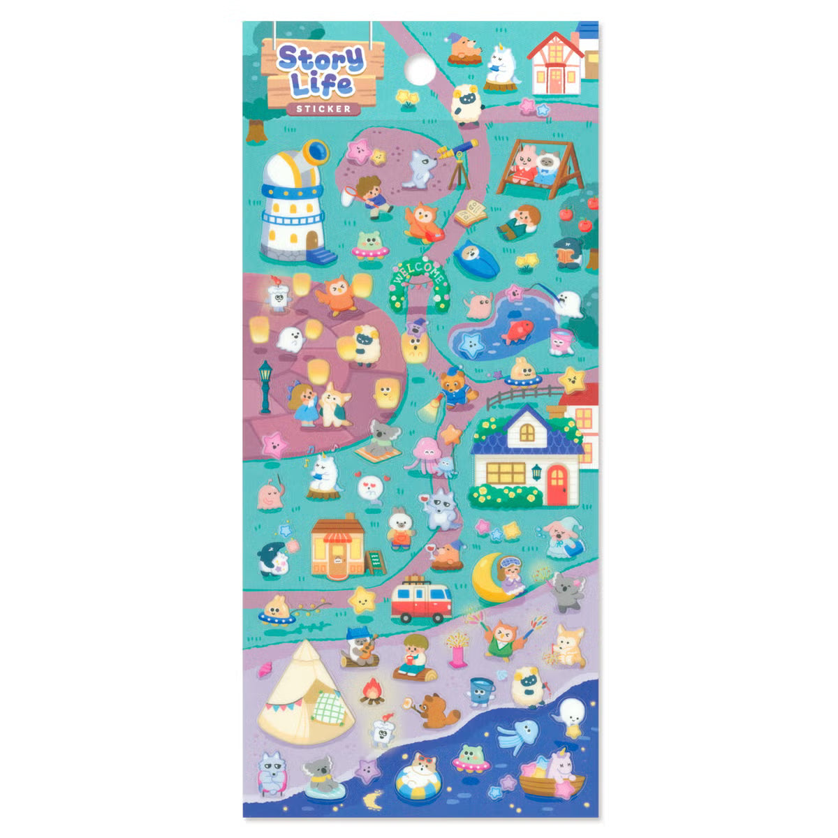 Stickers Story Life Village PM