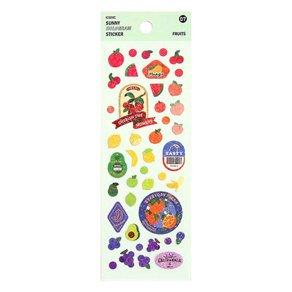 Stickers Sunny Hologram Fruits
