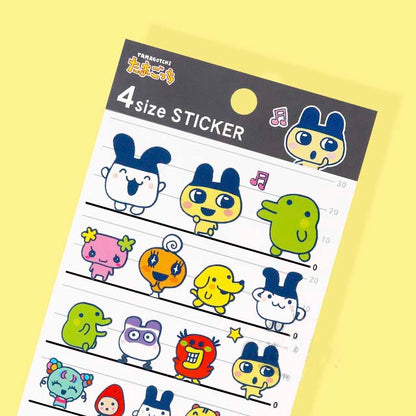 Stickers 4 Size Tamagotchi