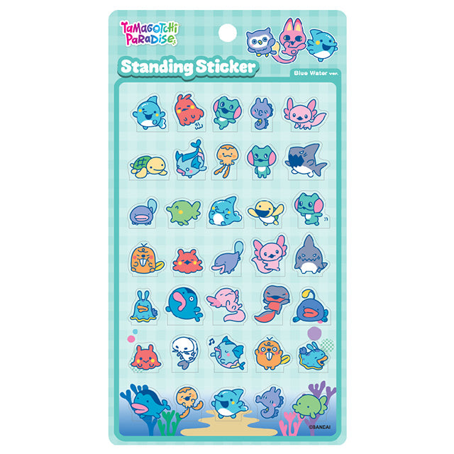 Stickers Tamagotchi Paradise Standing Sticker Blue Water