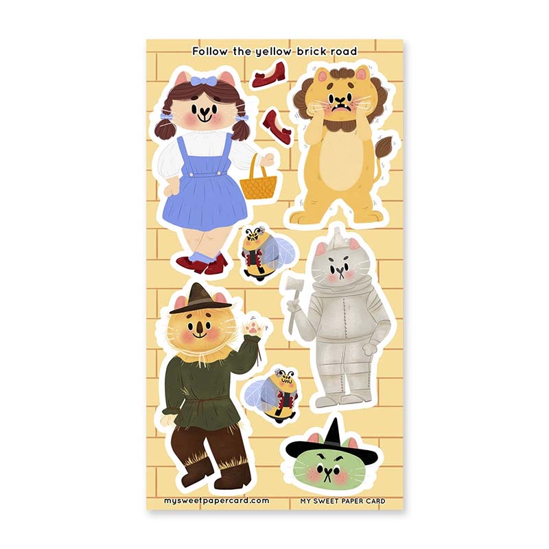 Stickers The Wizard of Oz