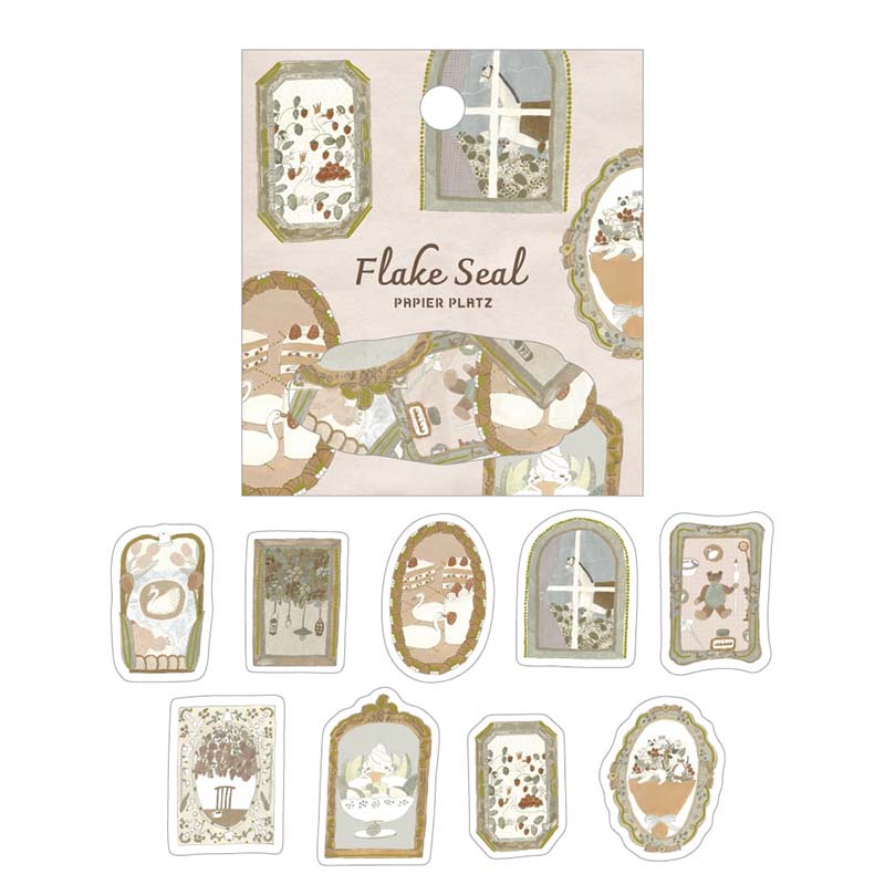 Stickers Flake Tobimatsu Shochirou Frame