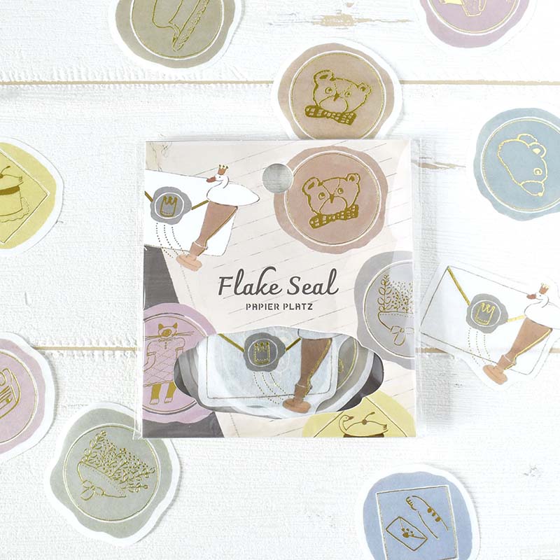 Stickers Flake Shochirou Tobimatsu Sealing Stamps