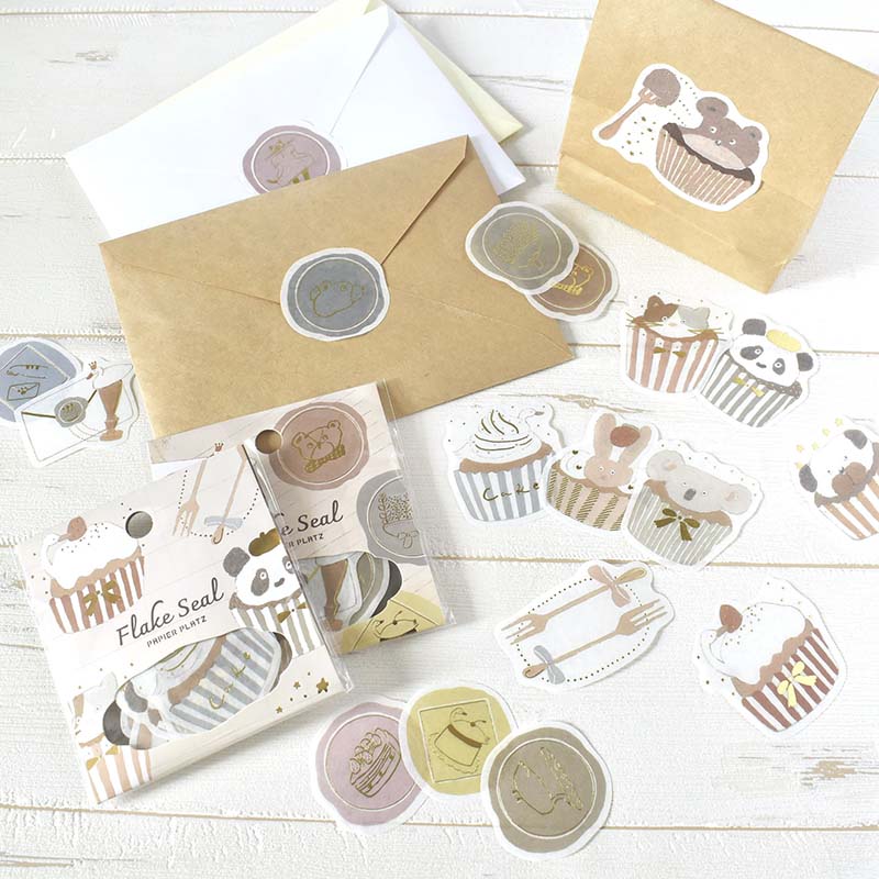 Stickers Flake Shochirou Tobimatsu Sealing Stamps