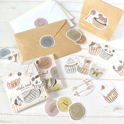 Stickers Flake Shochirou Tobimatsu Cupcake