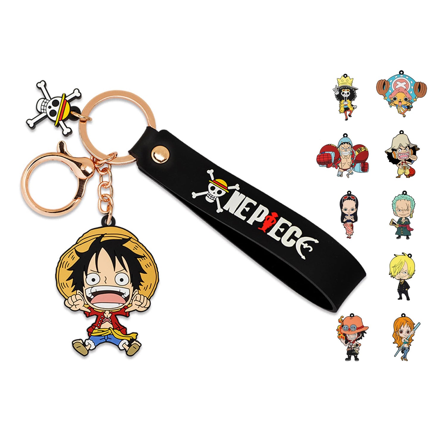Blind Box Llavero One Piece Fish Man Island Series
