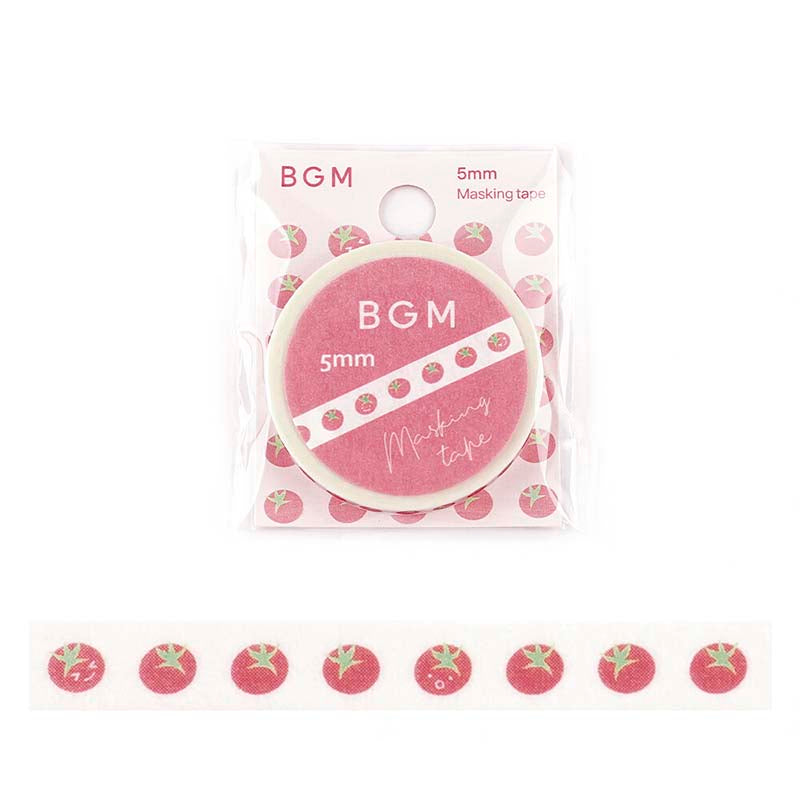 Washi Tape Slim Tomato Time