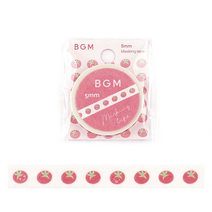 Washi Tape Slim Tomato Time