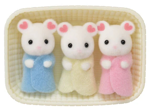 Sylvanian Families Trillizos Ratón Marshmallow