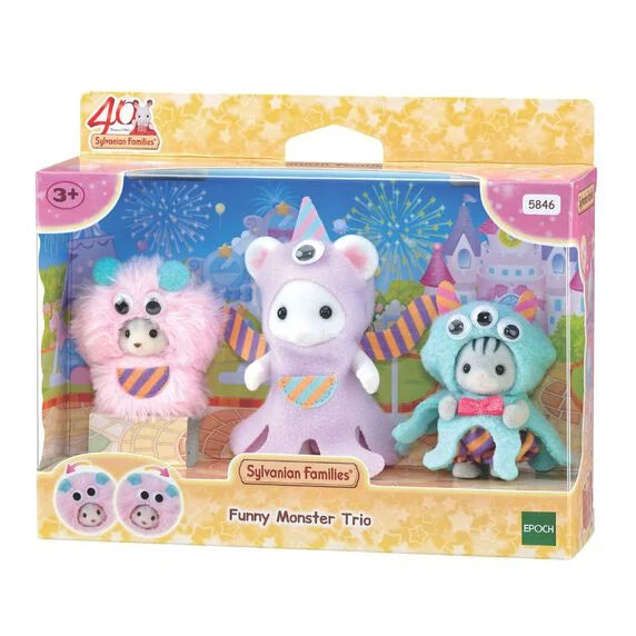 Sylvanian Families Trío de Monstruos divertidos