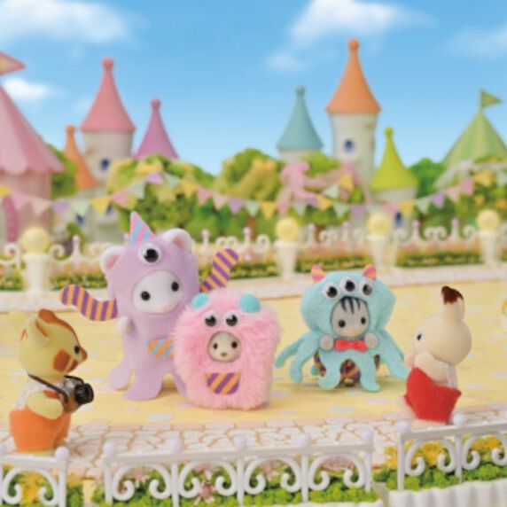 Sylvanian Families Trío de Monstruos divertidos