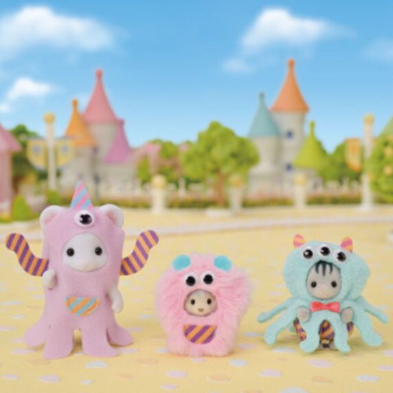 Sylvanian Families Trío de Monstruos divertidos