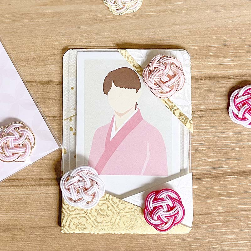 Stickers Wanowa Mizuhiki Pink