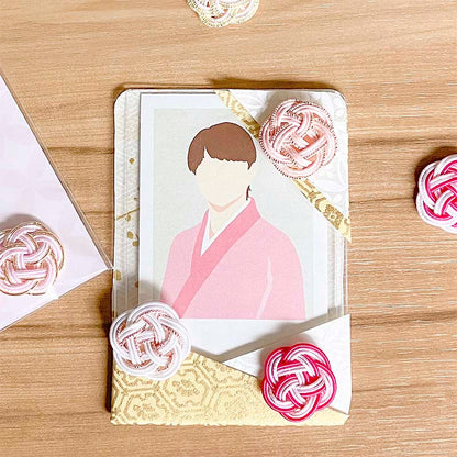 Stickers Wanowa Mizuhiki Pink