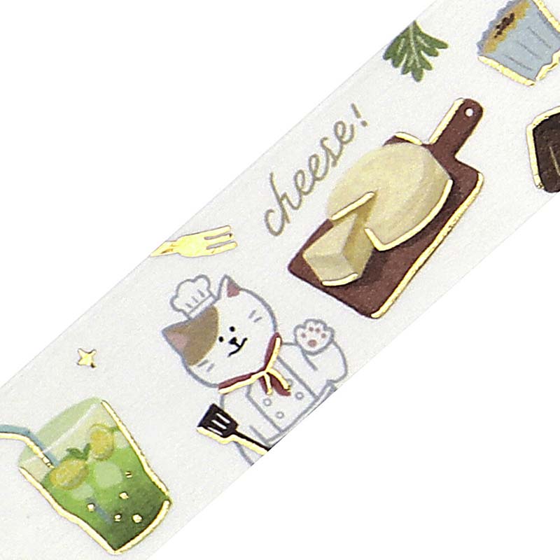 Washi Tape Foil World Cafe Travel France