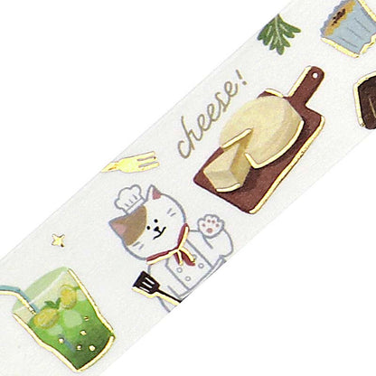 Washi Tape Foil World Cafe Travel France