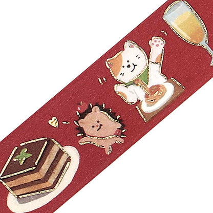 Washi Tape Foil World Cafe Travel Italy
