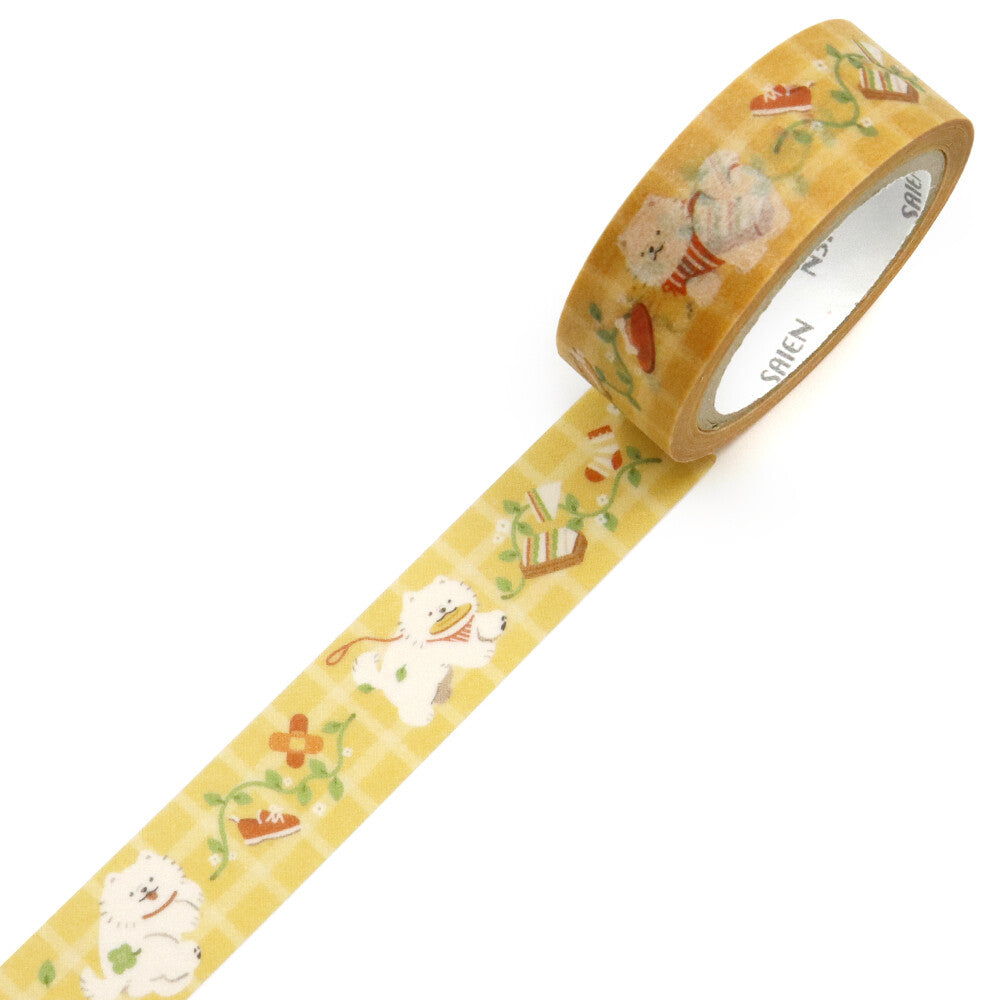 Washi Tape Dog Walking