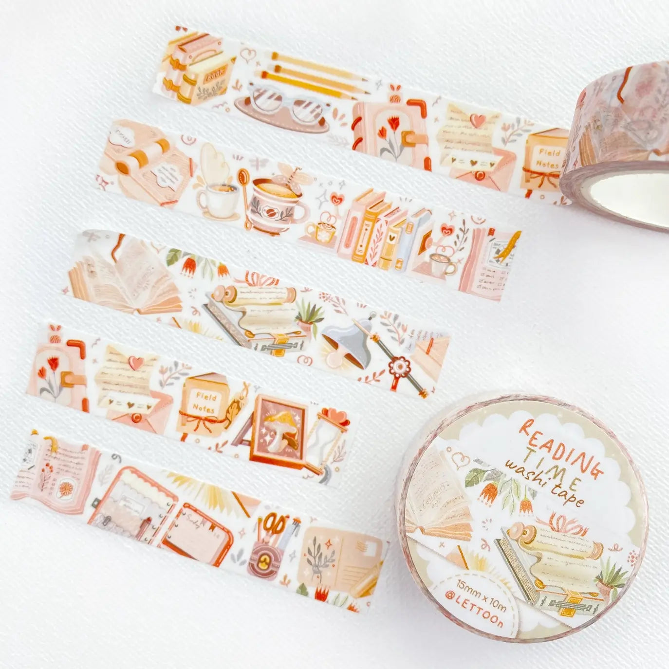 Reading Time Washi Tape