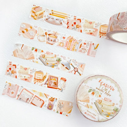 Reading Time Washi Tape