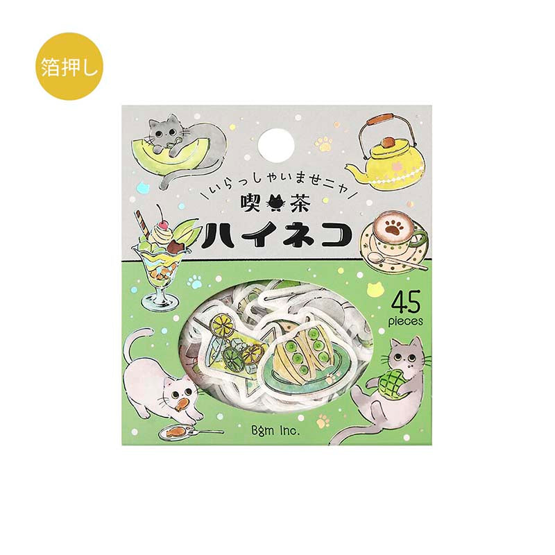Stickers Welcome Meow Cafe Haineko