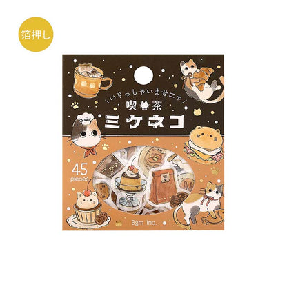 Stickers Welcome Meow Cafe Mikecat