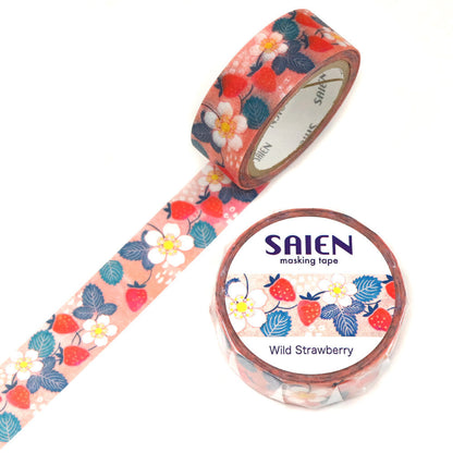 Washi Tape Wild Strawberry