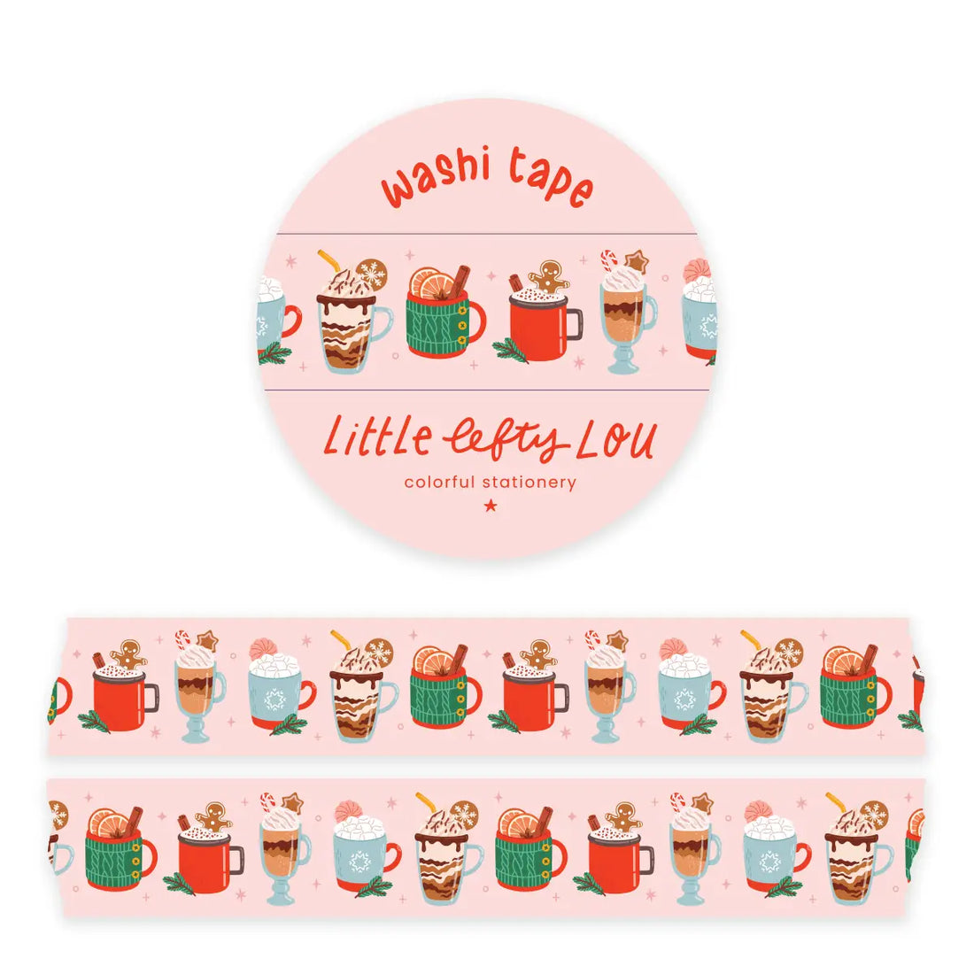 Washi Tape Winter Drinks
