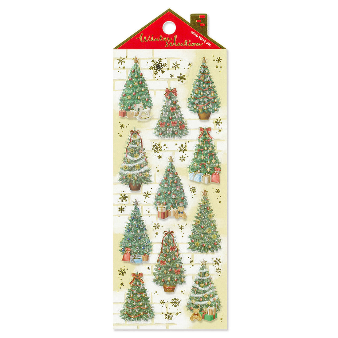 Stickers Winter Selection Christmas Tree