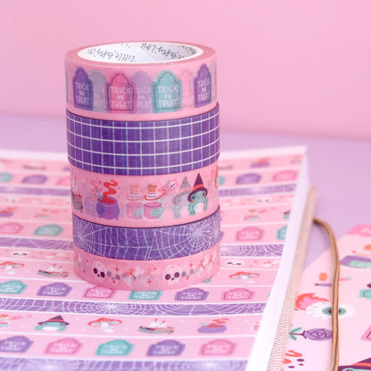 Washi Tape Witchy Frog Pastel