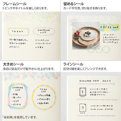 Stickers Yuru Log Cat (2pc)