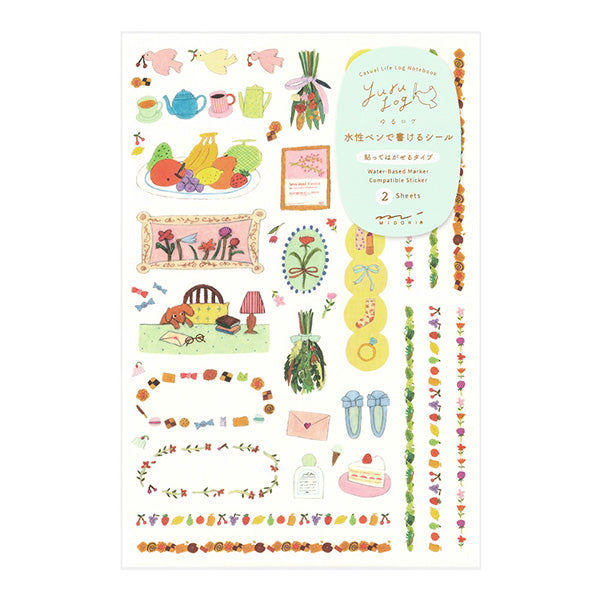 Stickers Yuru Log Forest My Life (2pc)