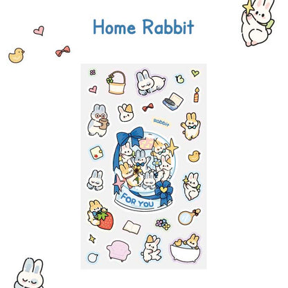 Stickers A Bunch Of Cuties Home Bunny