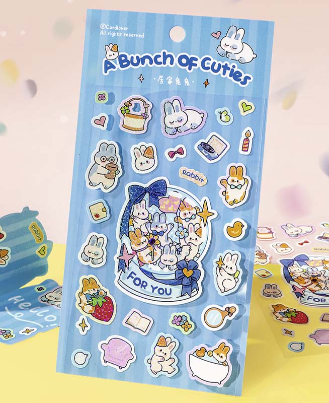 Stickers A Bunch Of Cuties Home Bunny