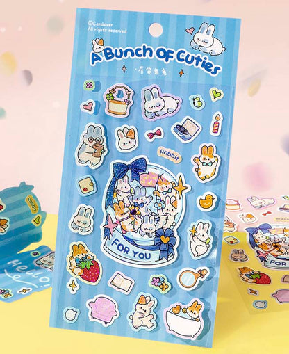 Stickers A Bunch Of Cuties Home Bunny