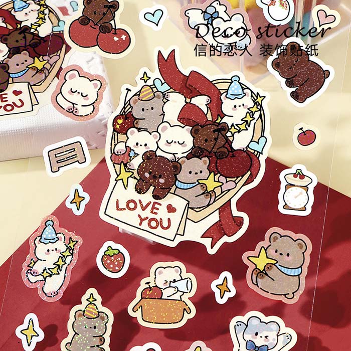 Stickers A Bunch Of Cuties Party Bears