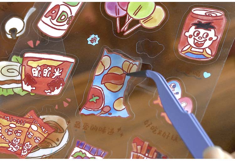 Stickers A Good Life Plan Childhood Snacks