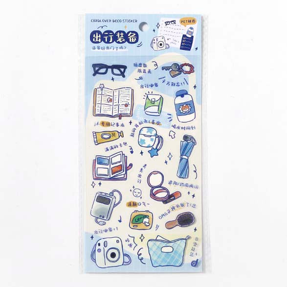 Stickers A Good Life Plan Travel Gear